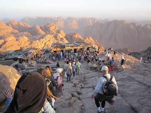 Mount Sinai and St. Catherine Monastery From Sharm El Sheikh