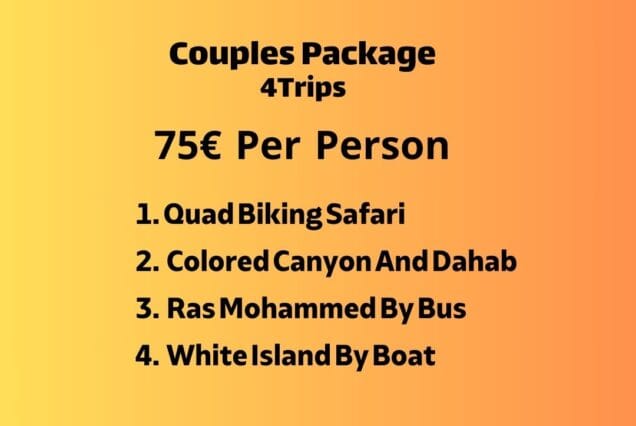 Sharm El Sheikh Excursions couples package