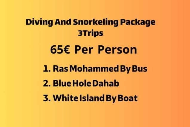 Sharm El Sheikh Excursions Snorkeling Package